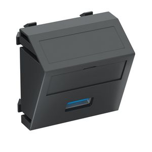 Draagplaat USB 3.0 A connector schroefaansl. 45x45mm 6104889