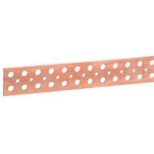 Lengte a 1,75m. Koper rail rail 50x5mm