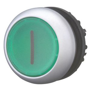Signaaldrukknop vlak groen I terugverend M22-DL-G-X1