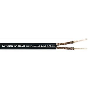 Haspel a 1000m. MULTI-KOAXIAL-CABLE 2XRG 59 B/U