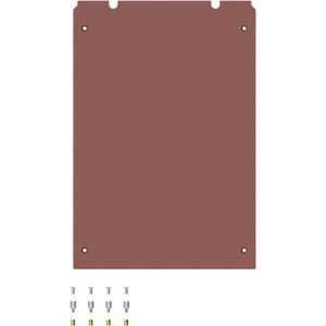 EH3 DIN0 875 Montageplaat Pertinax HxBxD 756,5x515x5mm