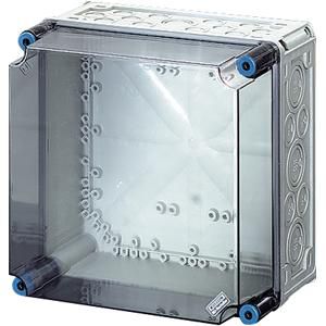 Mi L. beh. IP65 BM2 300x300x214mm Transparant Hoog deksel