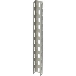 U-profiel 3-zijdig geperf. 50x30x1000 rvs A2 1.43