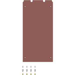 EH3 DIN00 875 Montageplaat Pertinax HxBxD 756,5x370x5mm