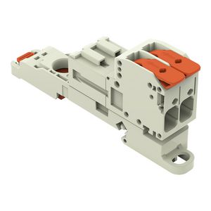 1-draads male steker Hendel li.grijs 831-1202/306-000 VVE=12