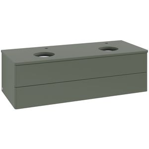 Wastafelonderkast Antao 1200x360x500mm L.Green Matt Lacquer L24050HL