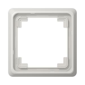 Afdekraam lichtgrijs 1-voudig CD-plus