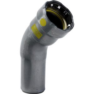 Insteekbocht 45° Megapress Gas spie x persaansluiting 2" 4626.1