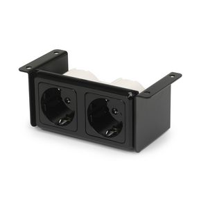 ULM 2x 230V RA 2m GST o.g. zwart