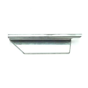 RHEINZINK walsblank kopschot B50 links voor goot 1,00/1,10mm