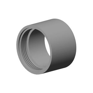 Beluchter mouw 25x17mm Champagne (22kt Goud)