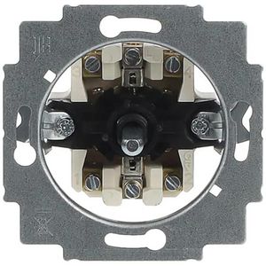 Inbouw jaloezieschakelaarsokkel schak-puls 2P 10 AX 250 V AC (2712 U)