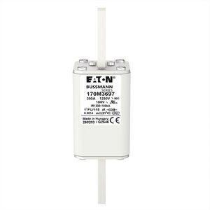 Zekering h. snelheid 350A AC 1250V 100kA compact 1 45 VVE=2