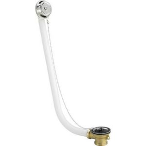 Af En Overloopgarnituur 1 1/2 chroomnikkelstaal/gepolijst