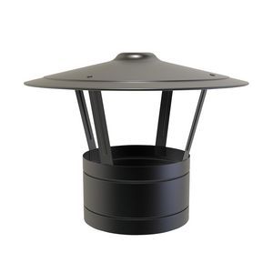 DW Ø250mm Regenkap zwart