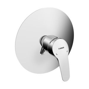 Mix 1-hendel douchemengkraan chroom zonder omstel renov.oplossing