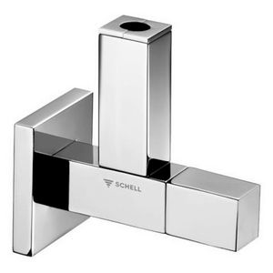 Design hoekstopkraan QUAD1/2" chroom