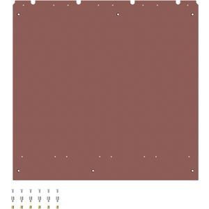 EH3 DIN2 1125 Montageplaat Pertinax HxBxD 1006,5x1040x5mm