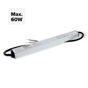 LED driver IP67 constante spanning 24V. Pmax=60W.