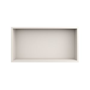 Inbouwnis Basic BOX 600x300x70mm flens kleur matt off white