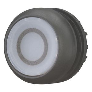 Signaaldrukknop vlak wit 0 terugverend M22S-DL-W-X0