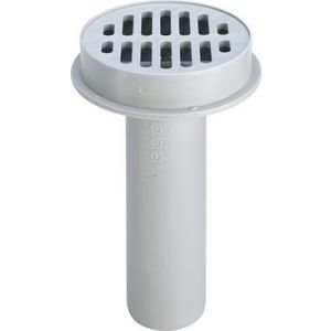 Balkon- En Terrasafvoeren 50 kunststof/grijs 49425-125158