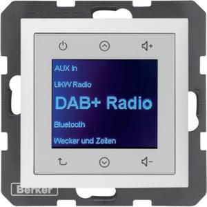 Radio Touch DAB+ berker S.1/B.3/B.7 polarwit mat