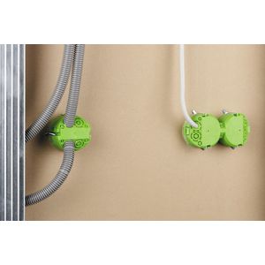 Tweevoudige hollewand inbouwdoos IP30 Nominale iso 92305001