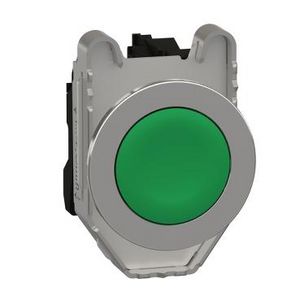 Drukknop Verzonken Metaal Terugvering 30mm 1NO Ong XB4