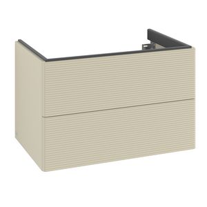 Wastafelonderkast Antao 788x504x496mm S.Grey Matt Lacquer K04100HJ