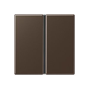 Tastafdekking compleet 1-voudig A500 mokka KNX