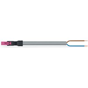 Geconf.aansluitkabel Eca Steker/open einde 891-8992/205-107