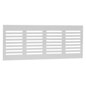 ALU plintrooster 200x80mm wit
