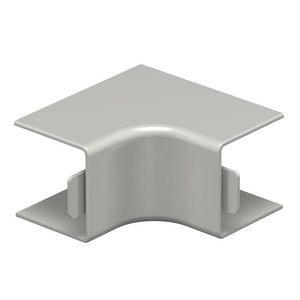 Binnenhoek 25x25mm polyvinylchlorid steengrijs VVE=4