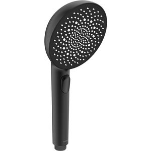 HANSAAURELIA, Handdouche, d 110 mm, Composite, Mat zwart