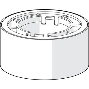 Sokkel Ø62x30mm chroom