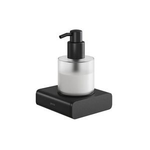 Zeepdispenser 200ml. gesatineerd glas 919917-06