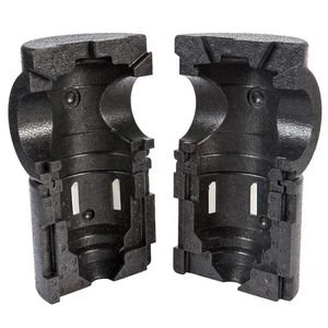 Isolatieschaal met 6 magneten ZCHM 40-50 tbv vuilafscheider ZEPARO CYCLONE DIRT ZCD/ZCDF