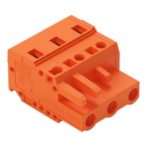 1-draads FE steker 2,5mm² oranje 231-703/026-000 VVE=100