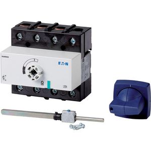 Lastscheider DUMECO 125A 3-polig +SN draaigreep K1CB as=156mm