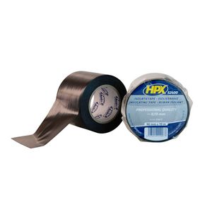Zelfklevende tape HPX isolatietape PVC 50mmx10m Zwart