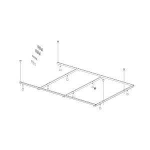 Set ligbadpoten POOTSET16