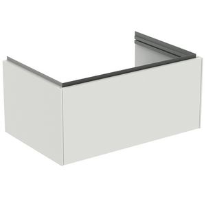 conca wastafelmeubel 800x505x370mm m 1 lade matt white T4578