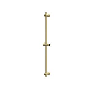 Glijstang 90cm rvs geborsteld mat goud
