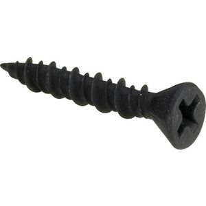 Snelbouwschroef 25x3,9 staal/zwart VVE=1000