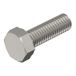 Zeskantbout M8x25mm rvs blank delt VVE=100