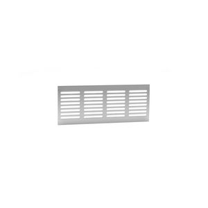 ALU plintrooster 200x80mm F1 aluminium