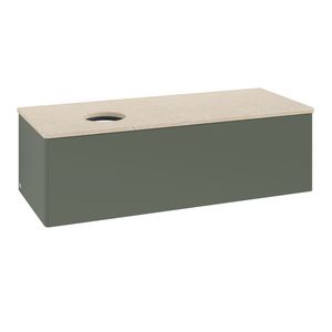 Wastafelonderkast Antao 1200x360x500mm L.Green Matt Lacquer L33013HL