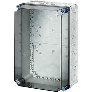 Mi L. beh. IP65 BM3 300x450x214mm Transparant Hoog deksel