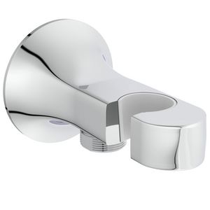 Wandaansluitbocht 60x99x60mm chroom La Dolce Vita
